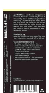 Pjur Man Basic Silicone Glide - Elevate Your Intimate Experiences Silicone Based Lubes